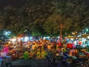 noodle stalls - Chiang Mai Gate, Chiang Mai, Thailand