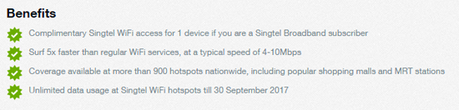 Singtel Now Offers Complimentary & Unlimited Data Usage At Over 900 Singtel WiFi Hotspots Islandwide