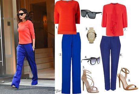 GET THE LOOK | VICTORIA BECKHAM COLOUR BLOCK