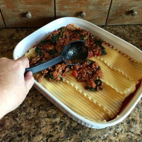 lasagna with kale