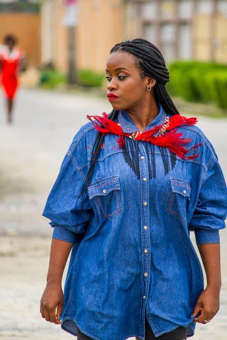 Ensemble || Feathers And Denim