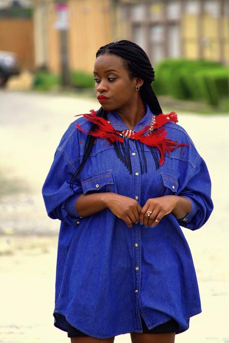 Ensemble || Feathers And Denim