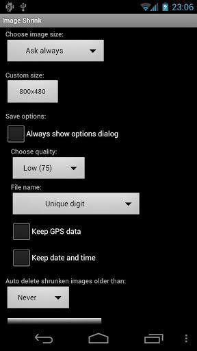 Image Shrink—Batch resize 2.6.1.00 APK