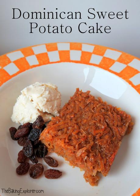 Dominican Sweet Potato Cake (Gluten Free)