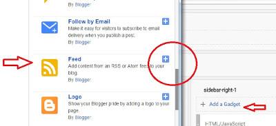 How To Find And Add RSS Feed In Blogger