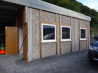 Cladding the Workshop