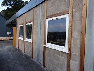 Cladding the Workshop