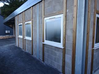 Cladding the Workshop