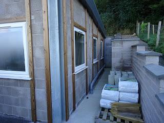 Cladding the Workshop