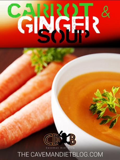paleo soup recipes carrot ginger soup main image