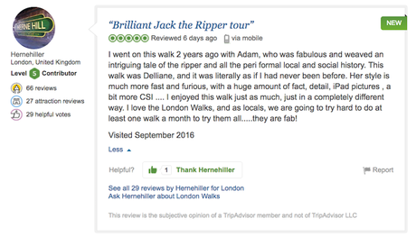 A #Londoner Reviews #London Walks: 