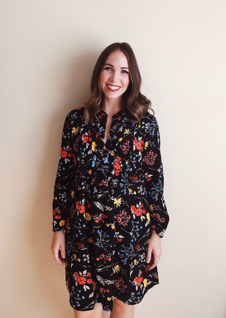 The Best Fall Floral Dress
