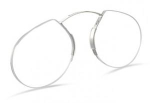 Eyeglasses without temples and in trend