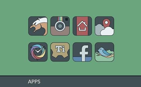 Image result for IMMATERIALIS ICON PACK apk