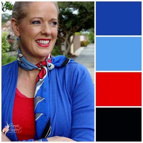 Create a color scheme using a scarf