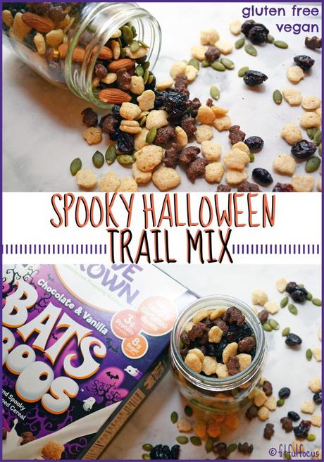 Spooky Halloween Trail Mix {vegan, gluten free}