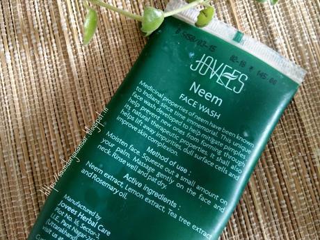 Jovees Neem Face Wash Review