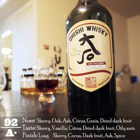 Ohishi Whisky Sherry Cask Review