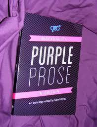 British Bisexuality: Purple Prose out now!