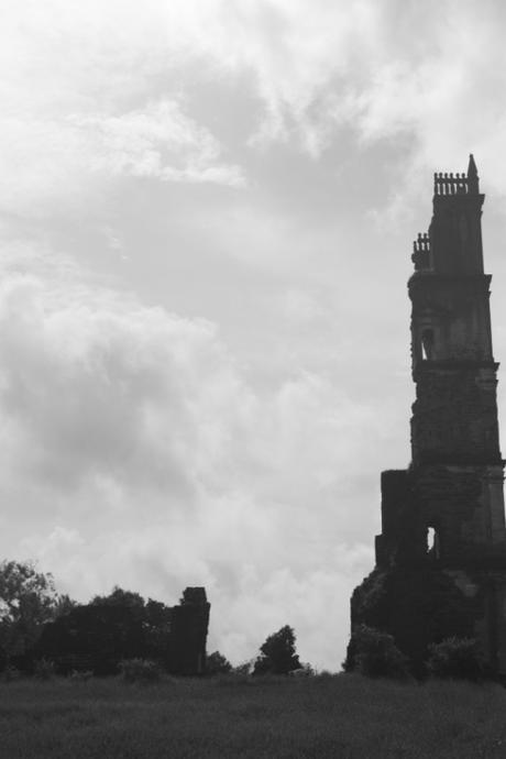 Ruins of St. Augustine's Church, partially demolished in the late 19th century by gov't order