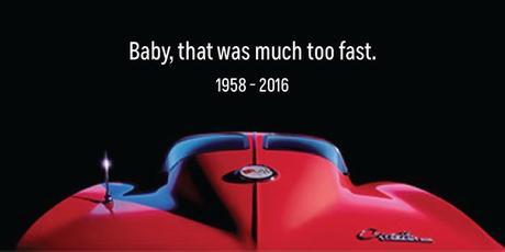Chevrolet's tribute ad to Prince shortly following his death.