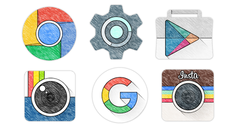 Sketchy Icon Pack 1.37 APK