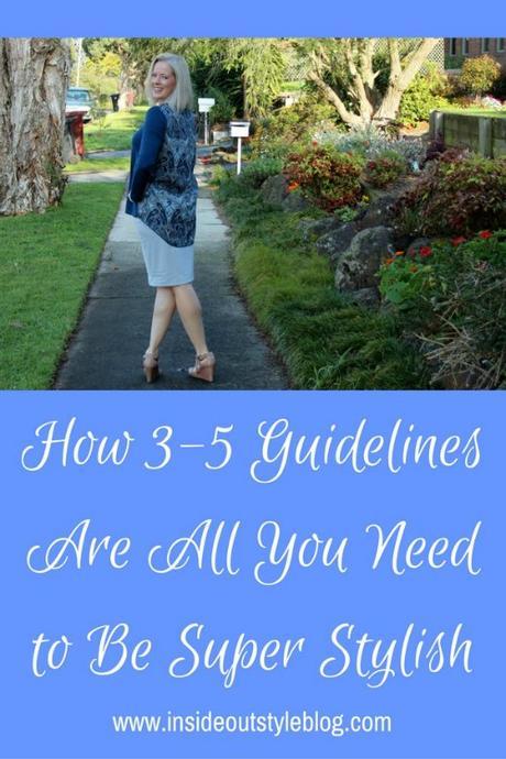 How 3-5 Style Guidelines Are All You Need to Be Super Stylish