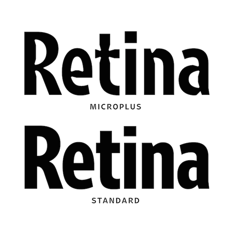 Retina: a retail release for one of the most legible fonts