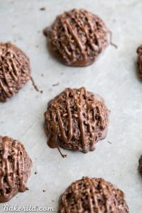 Double Chocolate Macaroons (Gluten Free, Paleo + Vegan)