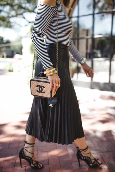 Chic at Every Age // Pleated Midi Skirt