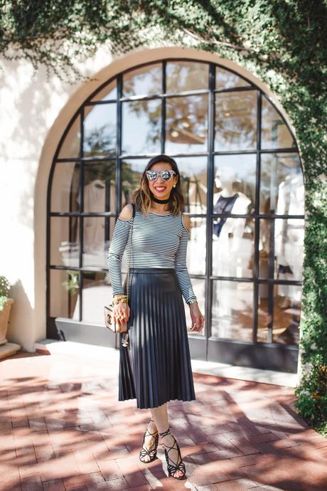 Chic at Every Age // Pleated Midi Skirt