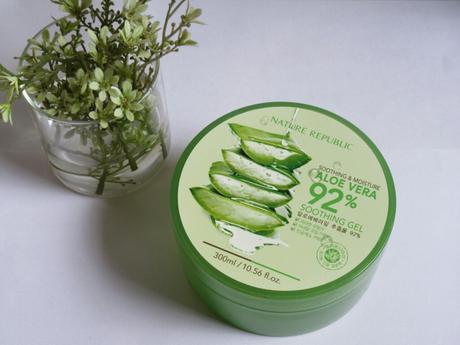 Nature Republic Aloe Vera 92% Soothing Gel review