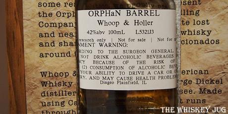 Orphan Barrel Whoop and Holler Label