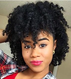 Put Those Scissors Down! Here's How to Create Faux Bangs on Natural Hair