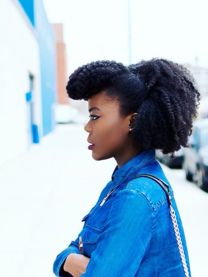 Put Those Scissors Down! Here's How to Create Faux Bangs on Natural Hair -  Paperblog