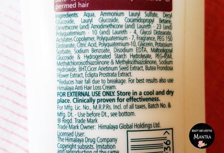 Review // Himalaya Herbals Anti Hair Fall Shampoo