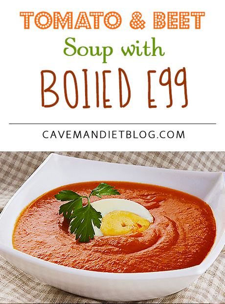 paleo soup - tomato beet cover image