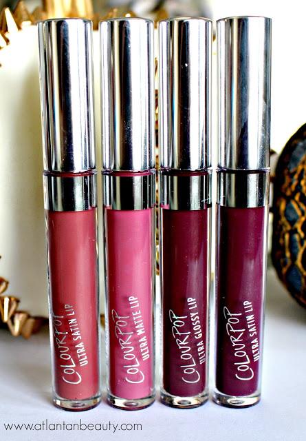 ColourPop Fall Edit Lip Colours