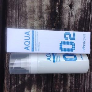 Hongik Skin 02 Bubble Foam Cleanser in Aqua