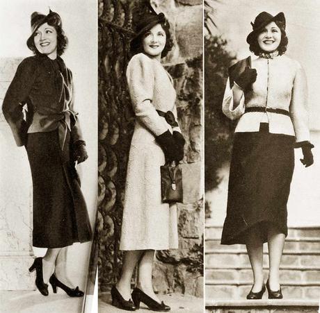 1930s Fashion – Hollywood Fall Styles in 1937 - Paperblog