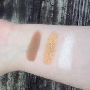 IBY Beauty Threes Company Trio Eyeshadow swatch