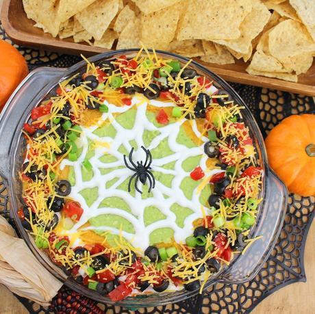 Spider Web Taco Dip Spider Web Taco Dip