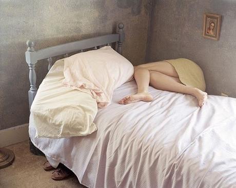 Girl On A Bed By Massachusetts Photographer Anastasia Cazabon