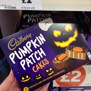 cadbury pumpkin patc cakes