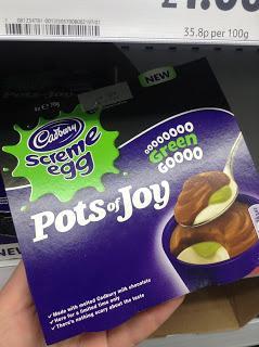 cadbury screme egg pots of joy
