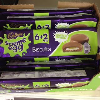 cadbury screme egg biscuits