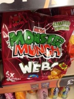 monster munch webs