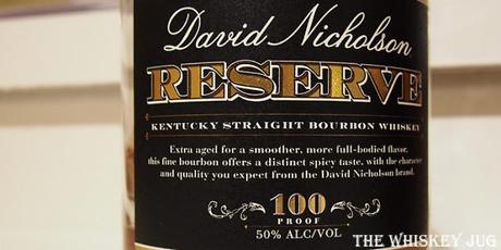 David Nicholson Reserve Label