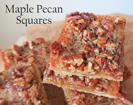 Maple Pecan Squares