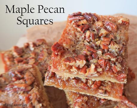 Maple Pecan Squares